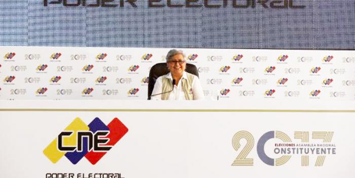 Tibisay Lucena asegura que más de ocho millones de venezolanos votaron la Constituyente. Foto: AVN
