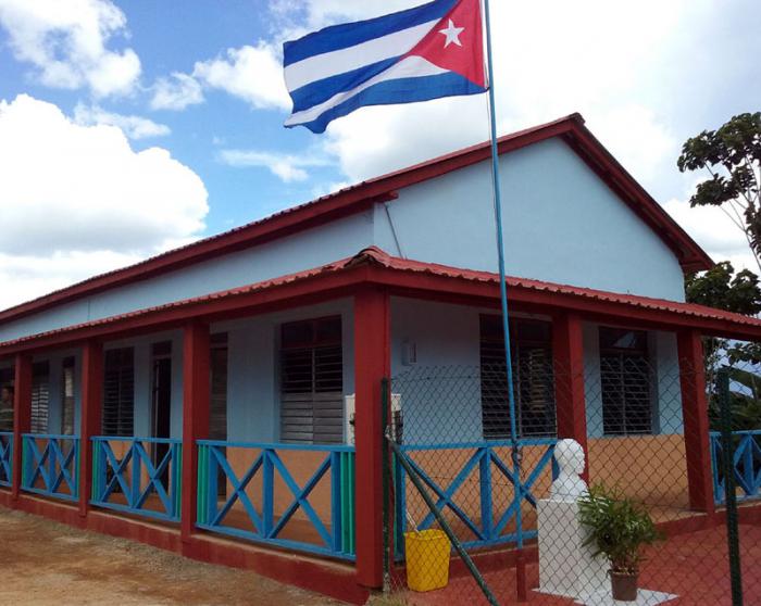 El consultorio del médico de la familia asegura la atención primaria de Salud en esta localidad serrana. Foto del autor