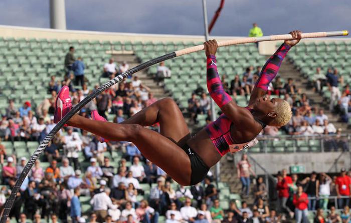 Yarisley Silva culminó cuarta en Zurich con salto de 4.62 metros.