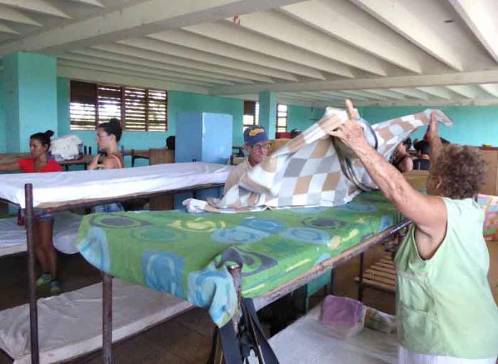 Las personas que viven en zonas vulnerables fueron evacuadas.