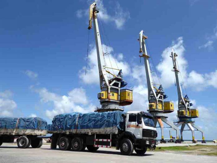 De manera ininterrumpida se mantiene la extracción de mercancías del puerto de Nuevitas.    