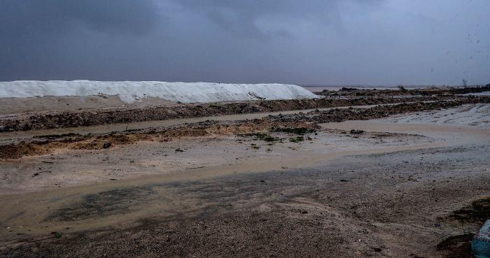 Recorrido por el poblado de santa lucia en la Provincia de Camaguey, anters del embate del huracàn Irma, Salina