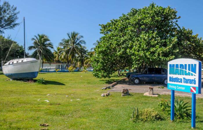 La marina náutica Marlin Tarará se encuentra ubicada al este de La Habana.