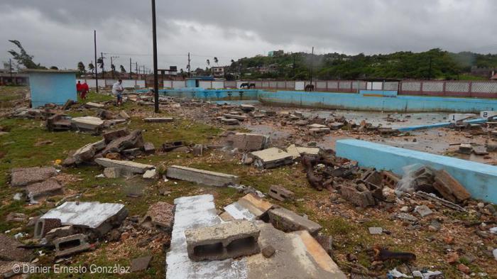 Fotos de Gibara tras el paso de Irma