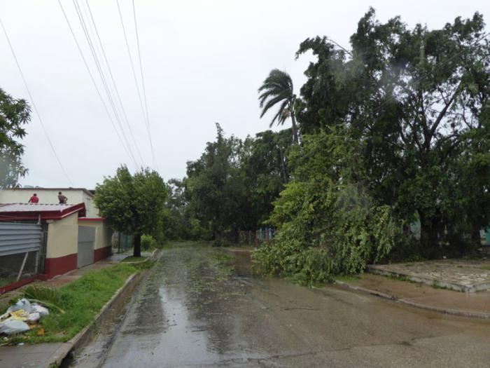 estragos de irma en camaguey