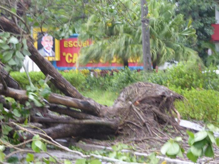 Imágenes de Villa Clara tras el paso de Irma 