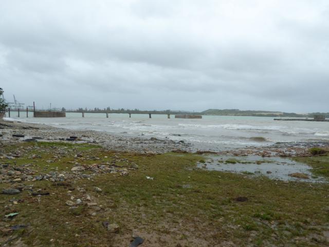 Playa la Boca y sus alrededores en el Mariel tras el huracán Irma.