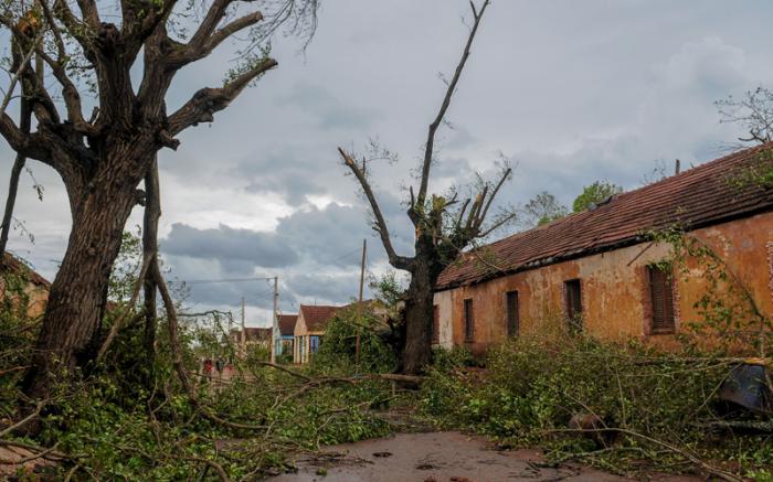 Recorrido por Municipios de la costa norte de la provincia de Camaguey tras el paso del huracàn Irma, Esmeralda, Batey Jaronù, Consejo popular Brasil