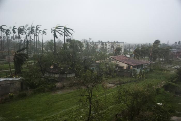 Imágenes de Caibarién después del paso del huracán Irma.