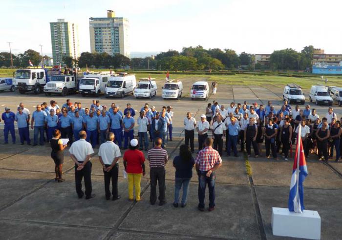 La fuerza guantanamera va dispuesta a trabajar en cualquier sitio y por el tiempo que sea necesario.

