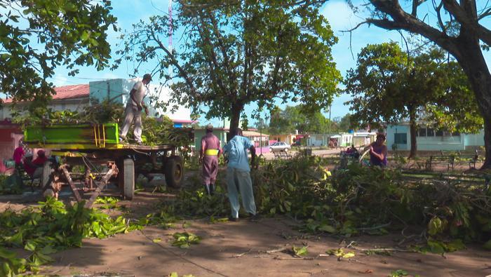 recuperación en martí, matanzas tras paso de Irma
