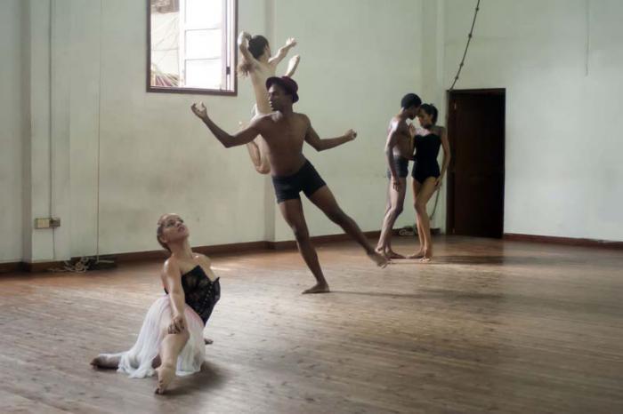 Ensayo de la pieza de Rosario Cárdenas. 
