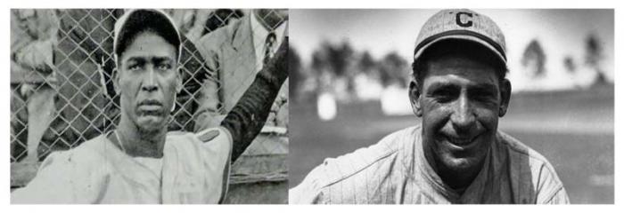 Martín Dihígo y Adolfo Luque, dos luminarias del béisbol cubano. 