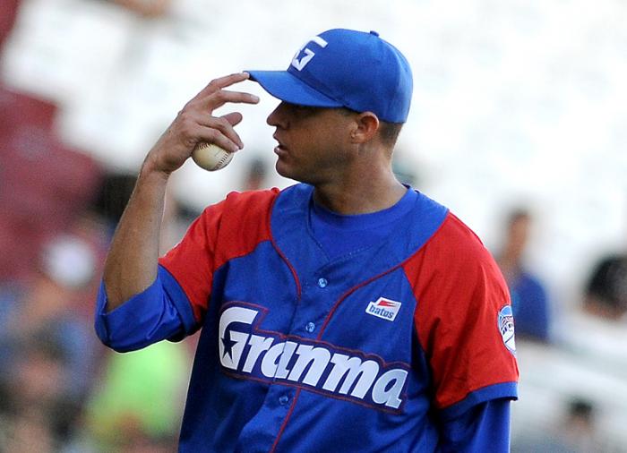 Beisbol-Serie del Caribe-Culiacan primer juego Cuba vs RD Lazaro Blanco lanzador x cuba