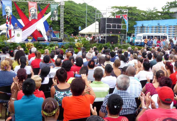 Acto por el 28 de septiembre en Pinar del río