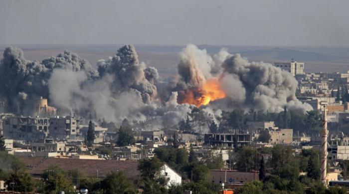 Misión militar de Estados Unidos bombardea Irak. Foto: Sputnik