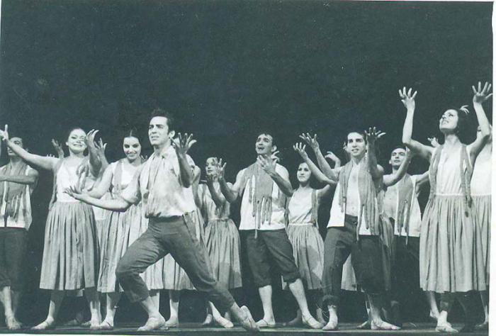Ballet Departar, Joaquin Banegas en el papel del héroe