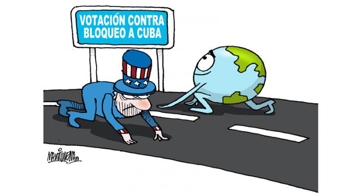 Opinión Gráfica sobre el bloqueo.