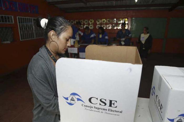 Con total normalidad transcurrieron los comicios municipales en Nicaragua. 