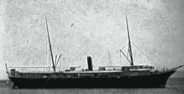 El hundimiento del barco Itata sucedió el 28 de agosto de 1922. Foto: Reuters