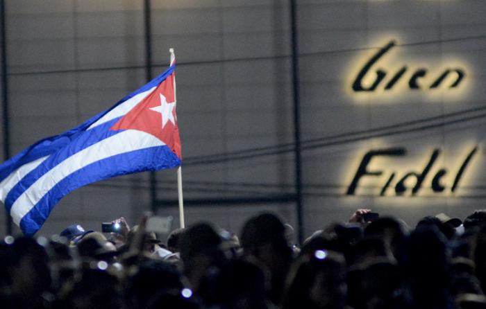 Plaza de la Revolución - Honras fúnebres del Comandante en jefe Fidel Castro Ruz