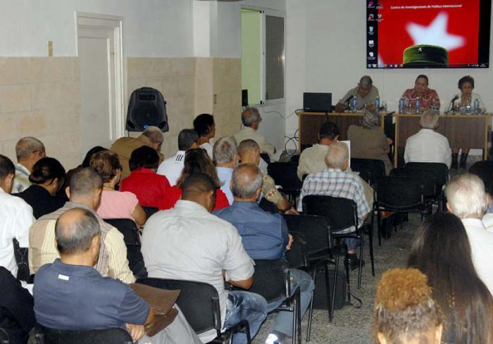 Taller, Pensamiento Extrategico de Fidel Castro Ruz, Relaciones Internacionales y Politica Exterior.Centro de Investigaciones de Politica Internacional