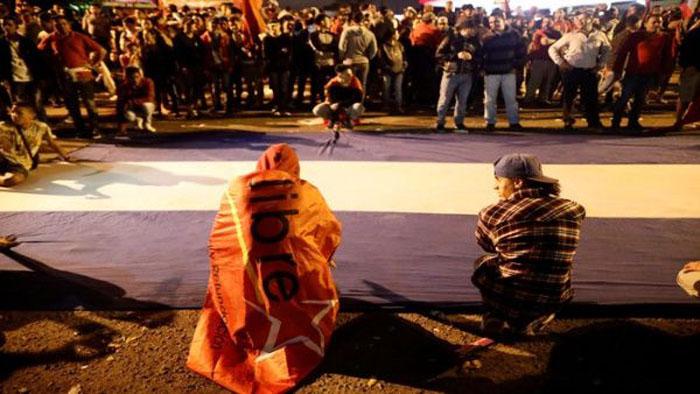 protestas en honduras