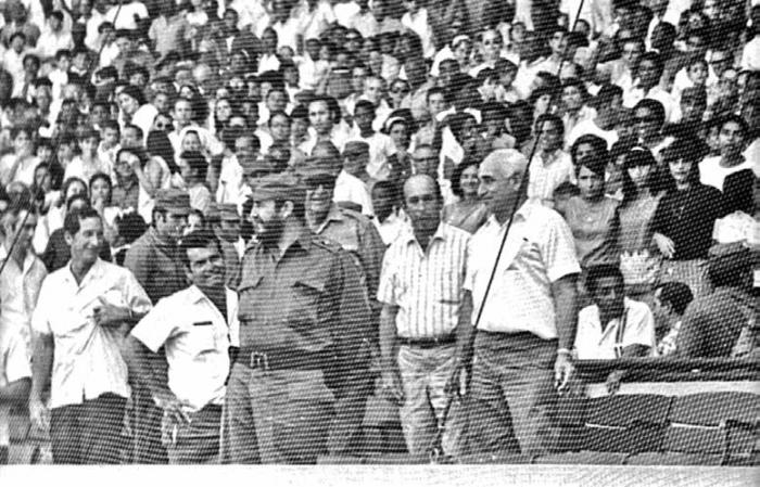 Fidel en Santa Clara. foto archivo