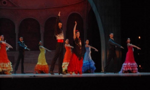 Carmen del Ballet Español de Cuba. 