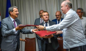 CUBA- LA HABANA-FIRMA DEL CONVENIO DE CREDITO ENTRE LA AGENCIA