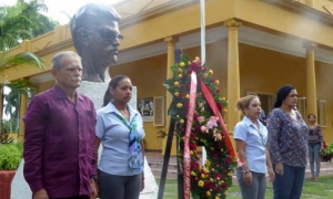 Oscar López Rivera en Bayamo