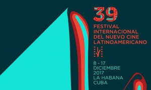 Cartel del 39 Festival Internacional del Nuevo Cine Latinoamericano