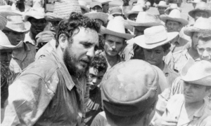 Fidel en la II Zafra del Pueblo, en Camaguey.
Foto: 5 de junio de 1962.