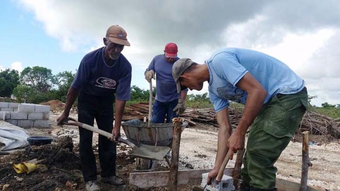 Los pobladores de Emilio Córdova se sienten optimistas con el futuro de su comunidad.