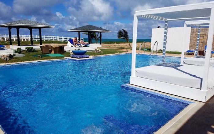 Spa y relajación para los clientes de las instalaciones. Jardines del Rey.