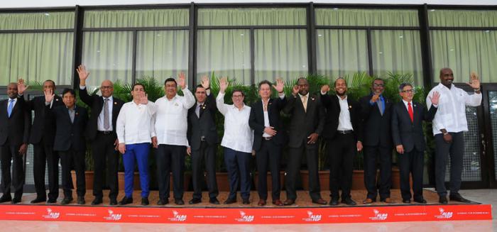XVI Consejo Político del ALBA-TCP, presidido por Bruno Rodríguez Parrilla, Ministro de Relaciones Exteriores de Cuba y Jorge Arreaza Monserrat, canciller de la República Bolivariana de Venezuela, efectuado en el Laguito.
Foto Oficial