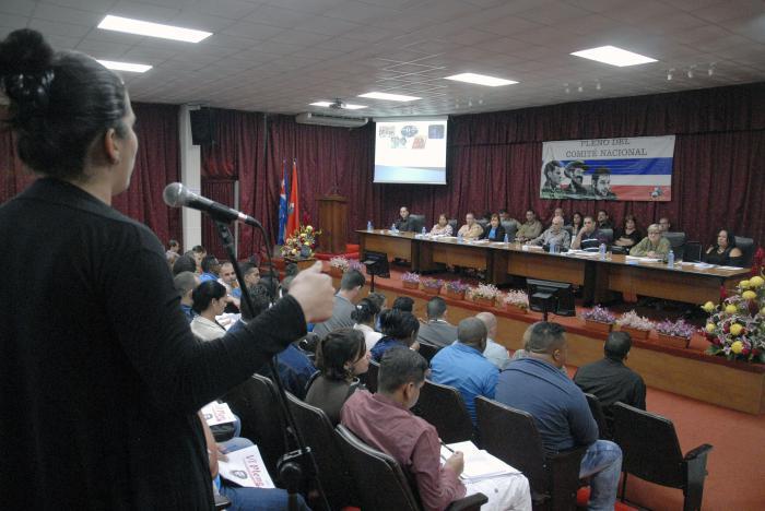 Pleno de la UJC