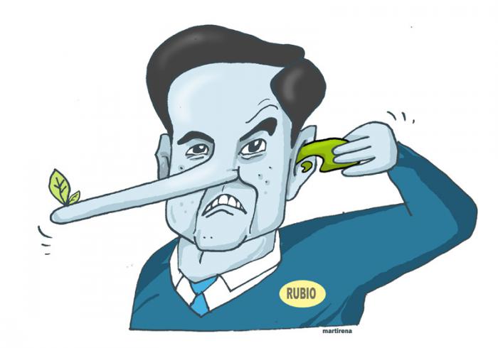 Se ha señalado en varias oportunidades que Rubio tiene conexiones con figuras políticas y narcoparamilitares en Colombia, lo que ha suscitado dudas sobre su integridad.