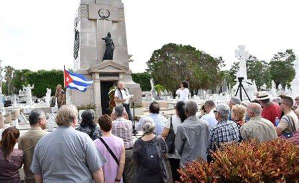 Brigada de solidaridad Antonio Maceo, que cumplió recientemente 40 años de fundada.