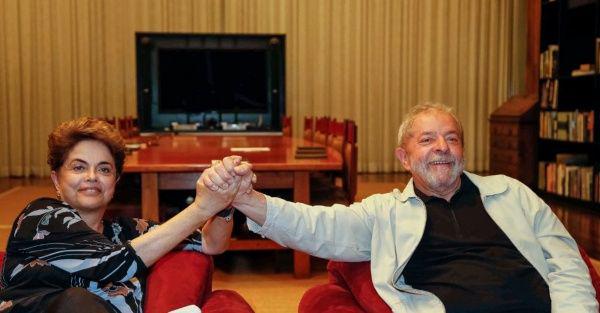 Dilma Rousseff e Inacio Lula Da Silva