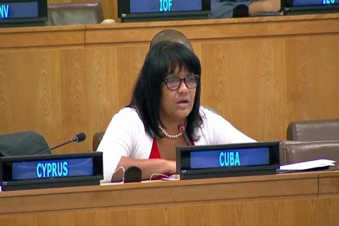 Anayansi Rodríguez en la ONU