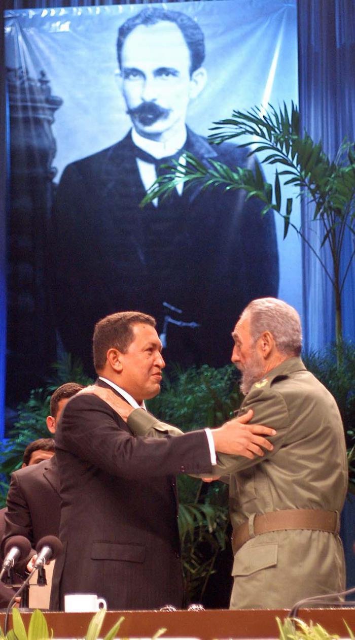 El presidente venezolano, Hugo Chávez, fue un profundo seguidor del pensamiento martiano. 