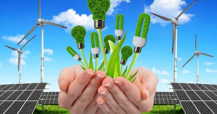 Energía renovable.