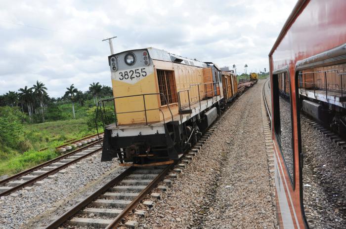 El tren es un medio de transporte muy económico. foto: Juvenal Balán 