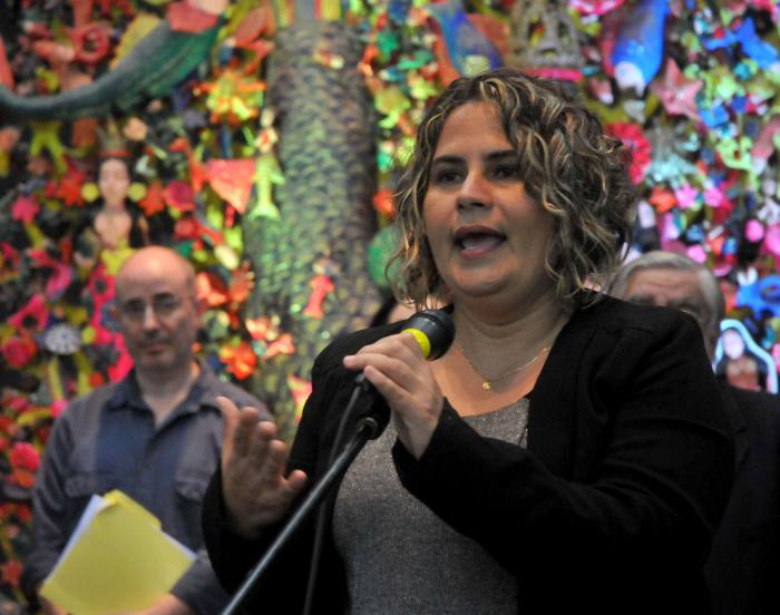 Premio Casa de las Americas, premiada Yanetsy Pino, escritora, en la Casa de las Americas 3ra y G, Vedado