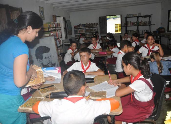 La Unicef aportó recursos en aras de disminuir las afectaciones provocadas por el huracán Irma en las escuelas. 