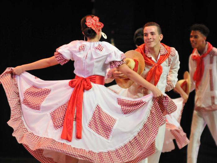 Momento cultural durante la Inauguración del 11no. Congreso Internacional de Educación Superior, Universidad 2018, en el Teatro Karl Marx, Playa,  Presidieron el acto Miguel Dìaz Canel Bermúdez, 1er Vicepresidente de los Consejos de Estado y de Ministros y José Ramón Saborido Loidi, Ministro de Educación Superior