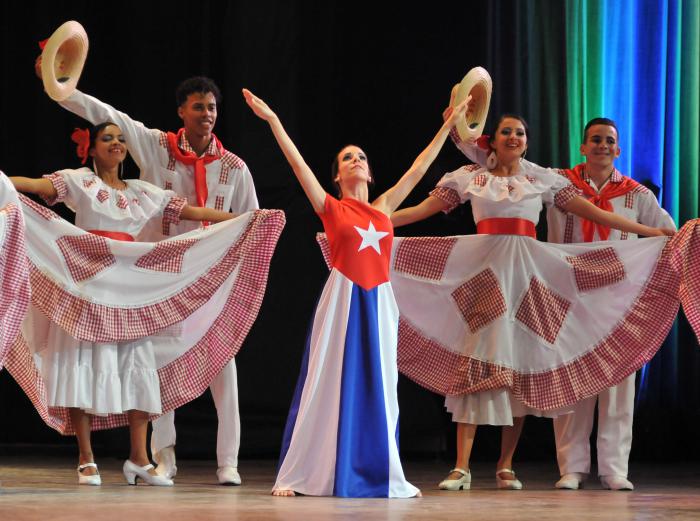 Momento cultural durante la Inauguración del 11no. Congreso Internacional de Educación Superior, Universidad 2018, en el Teatro Karl Marx, Playa,  Presidieron el acto Miguel Dìaz Canel Bermúdez, 1er Vicepresidente de los Consejos de Estado y de Ministros y José Ramón Saborido Loidi, Ministro de Educación Superior