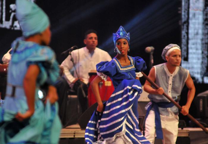 Momento cultural durante la Inauguración del 11no. Congreso Internacional de Educación Superior, Universidad 2018, en el Teatro Karl Marx, Playa,  Presidieron el acto Miguel Dìaz Canel Bermúdez, 1er Vicepresidente de los Consejos de Estado y de Ministros y José Ramón Saborido Loidi, Ministro de Educación Superior