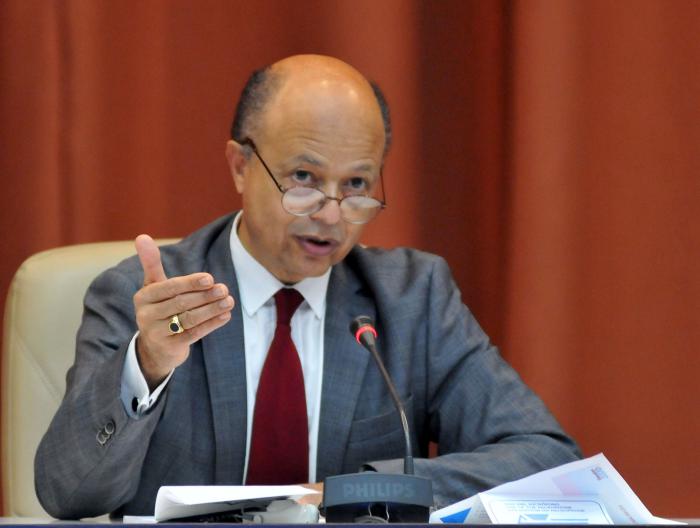 Dr.C. David Atchoarena, Director de la División de Políticas y Sistemas de Aprendizaje a lo Largo de la Vida, UNESCO, durante el Panel: Universidad y la Agenda 2030 de desarrollo sostenible, Universidad 2018 en el 11no. Congreso Internacional de Educación Superior, en el Palacio de Convenciones, Playa.